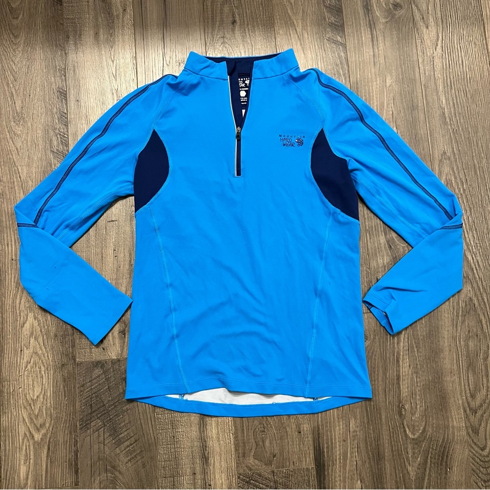 Mountain Hard Gear Athletic Pullover Mens Small in Blue